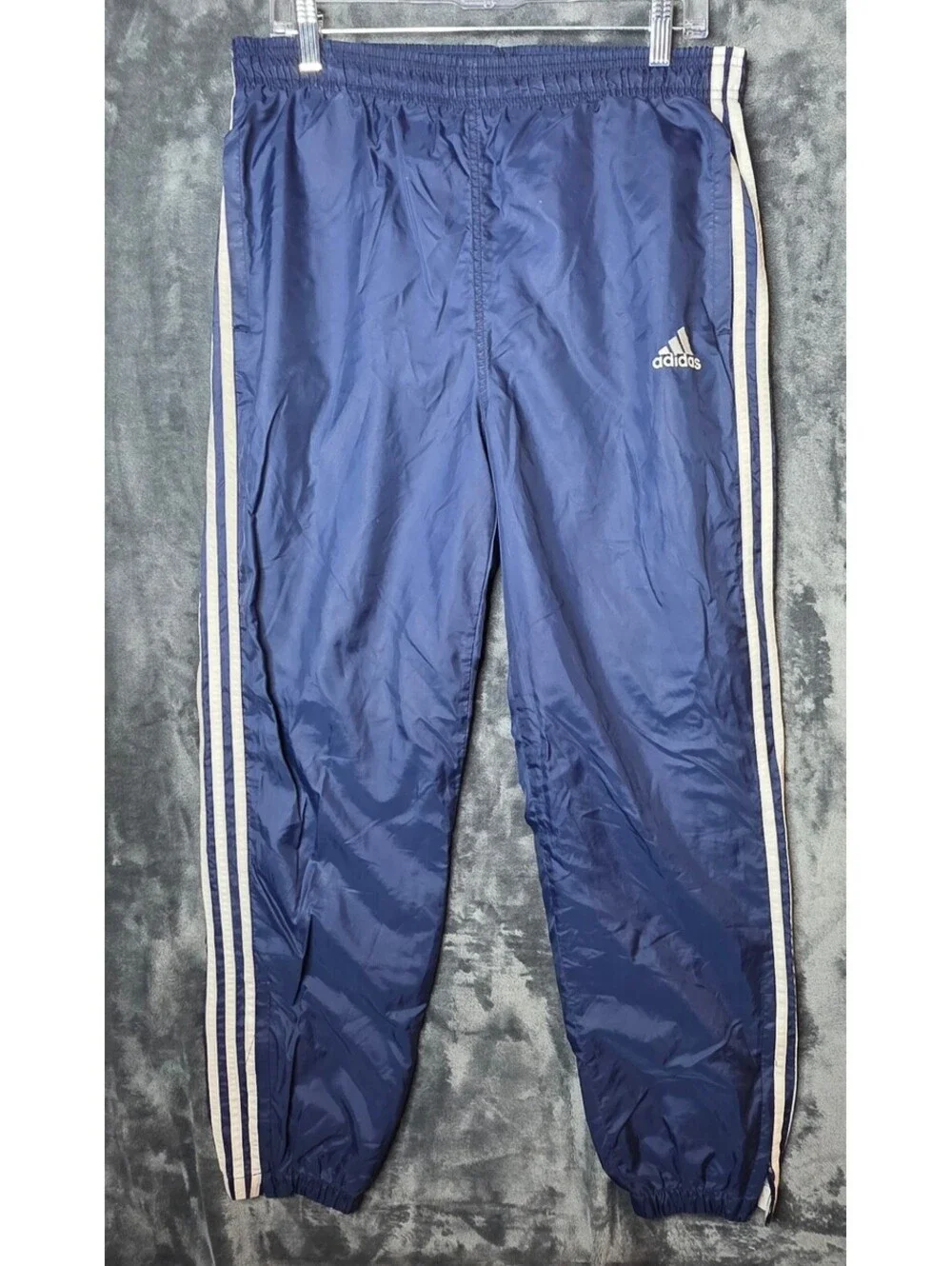 Vintage Adidas Fleece Lined Joggers. Men's Sz Small.